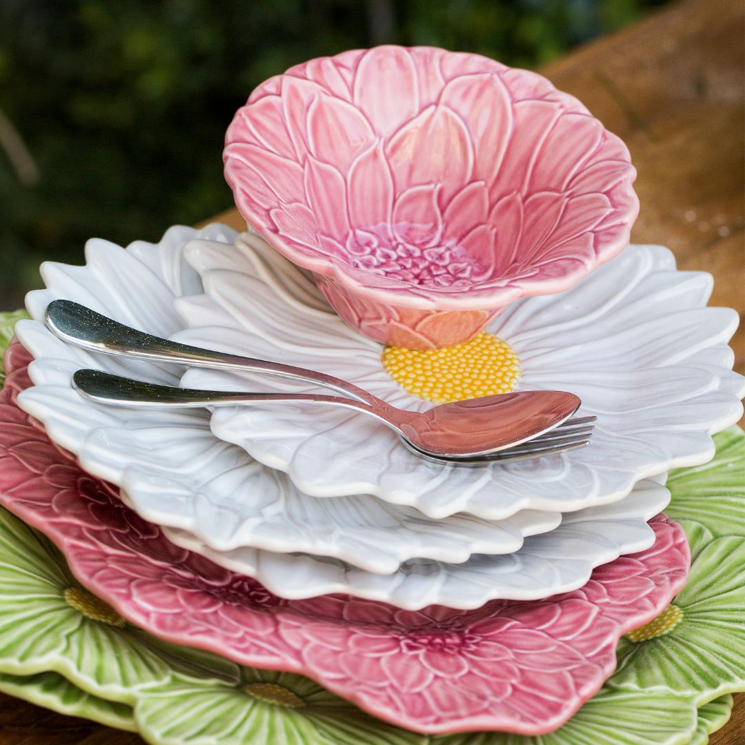 Maria Flor Daisy Dessert Plate
