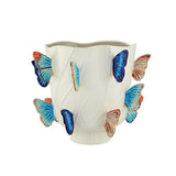 Bordallo Pinheiro - South Africa - Cloudy Butterflies - Vase