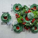 Bordallo Pinheiro - South Africa - Cabbage Dinner Plate (Set of 4) - Green
